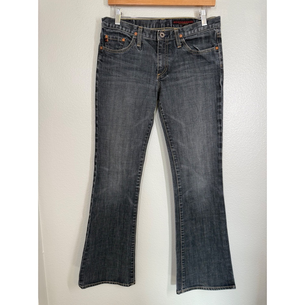 AG Adriano Goldschmied Bootcut Jeans Women's‎ Size 28 USA Gray Denim Classic EUC
